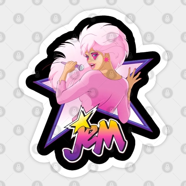 Jem Sticker by ThePuKiman